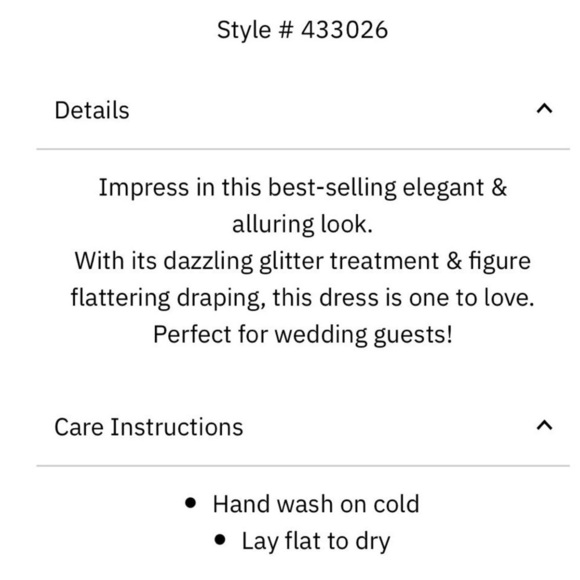 Nwt Alex Evenings Cold Shoulder Glitter Mesh Dress with Draped Skirt & Cowl Neck - Picture 16 of 16